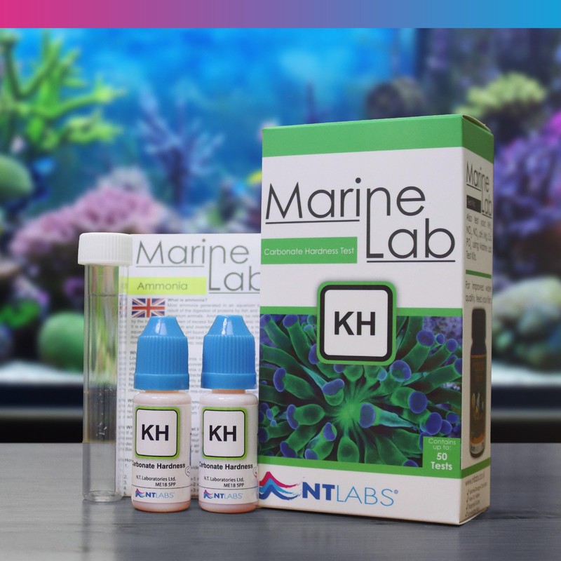 NT Labs Marine Lab Carbonate Hardness (KH) Test Kit, Marine