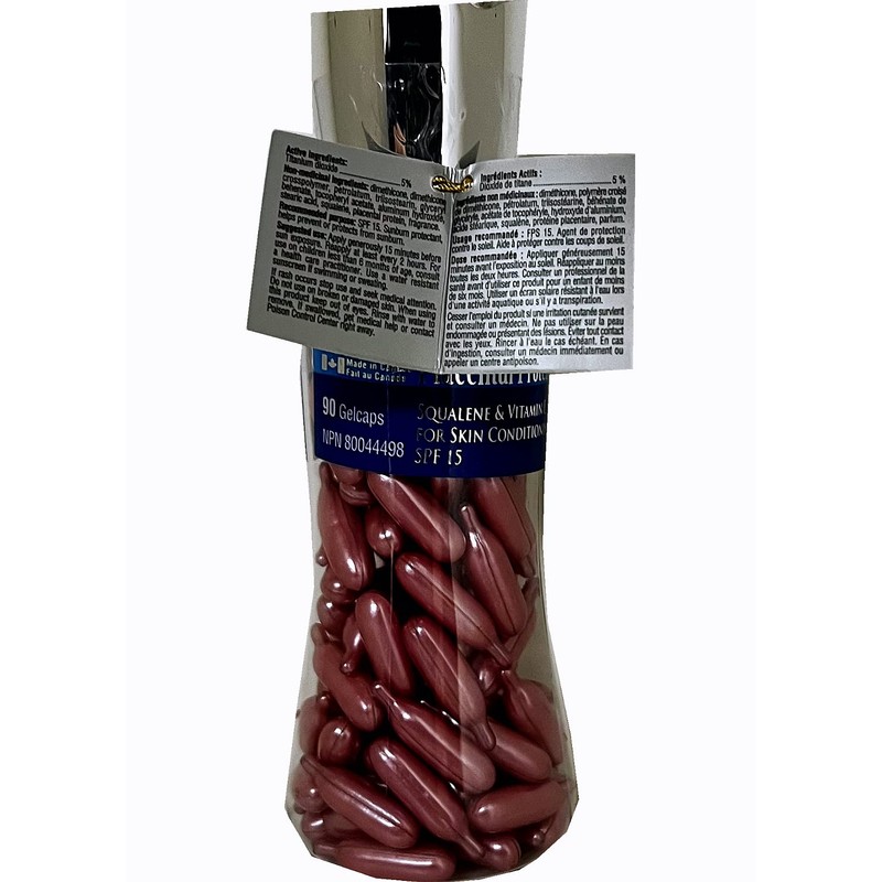 Bill Lamb Placenta with Vitamin E SPF15-90 Gelcaps (Squalene)