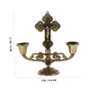 Zinc Alloy Candles Holder Church Candle Holder Candlestick Holder Decorative