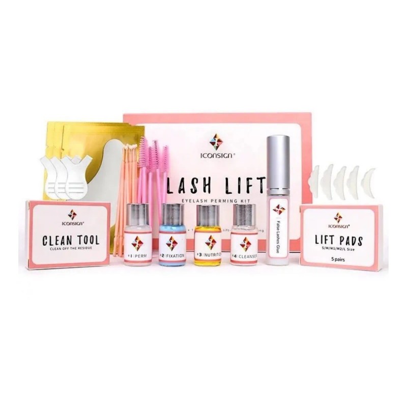 Rizado De Pestañas Lash Lifting Iconsign El Kit + Completo