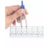 Coolwin Medical ECG EKG Caliper with Protector Cover Draft Divider