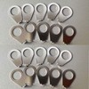 20pcs Guitar Knobs Pointer Plate Indicator Washers For Gibson LP