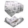 JEMYGINS Mens Floral Ties and Pocket Square Sets with Tie