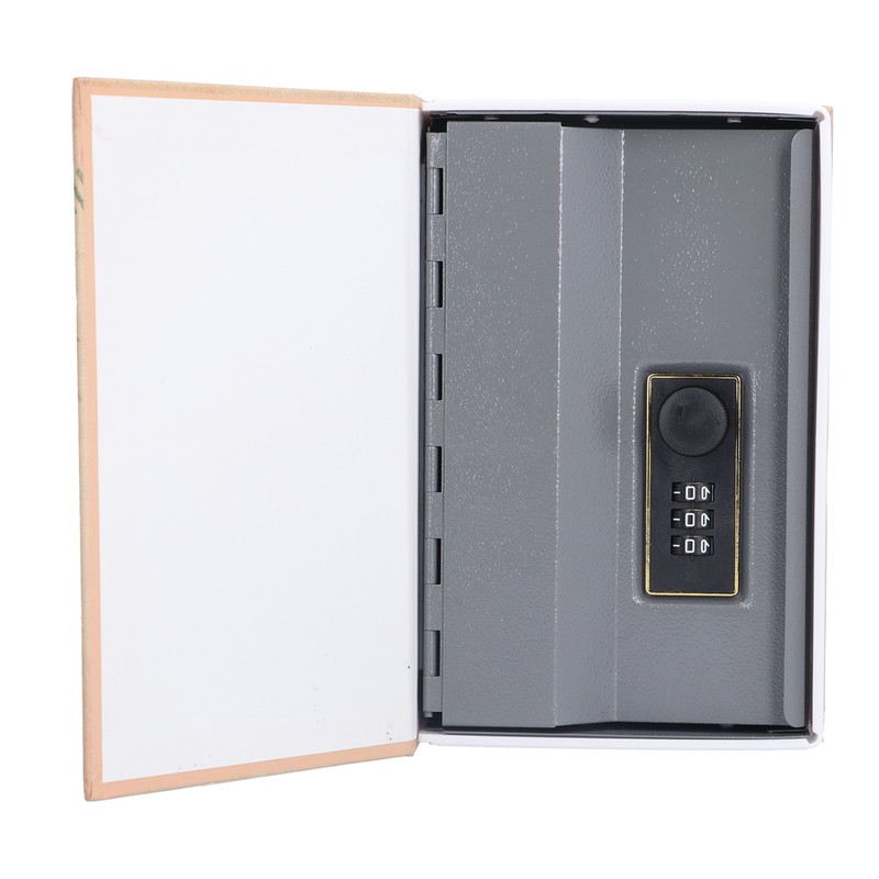 Mini Money Box with Stianless Steel Liner Simulation Book Shaped