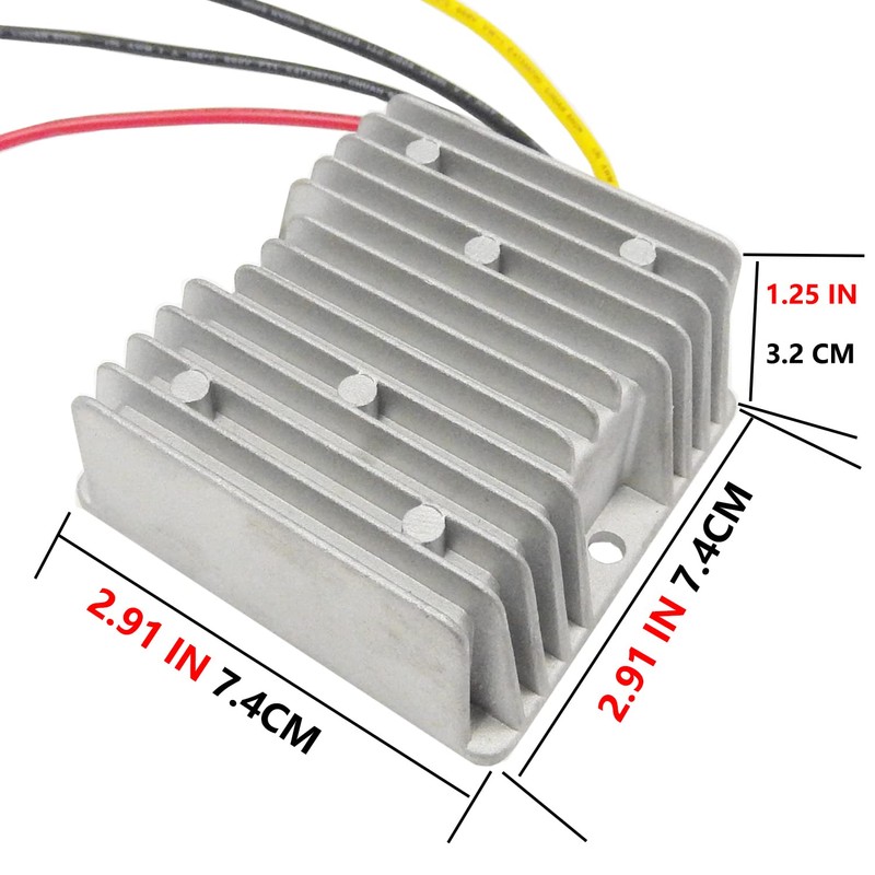 12V 24V Step Up to 48V DC-DC Converter Boost Voltage