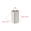 sourcing map M8 X 1.25-Pitch 24mm Length 304 Stainless Steel