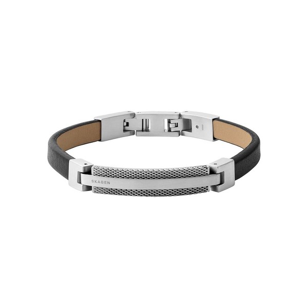 Skagen Bracelet for Men Torben, Inner Length: 180-195 mm Silver