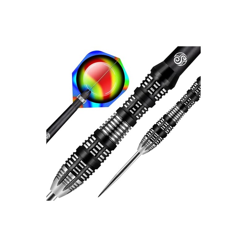 Shot! AI Mimic Steel Tip Dart Set 90% Tungsten Barrels,
