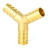 ERGAOBOY 5 Pcs 6mm Brass Hose Nozzle, 3 Way Y