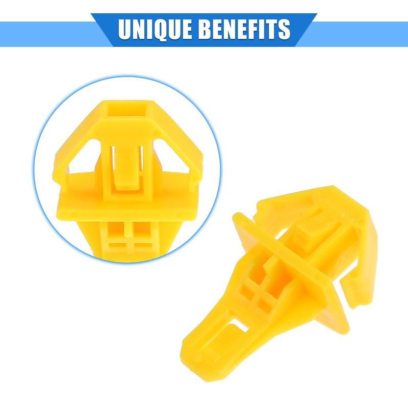 X AUTOHAUX 20 Pcs Fender Flare Bumper Clip Compatible for