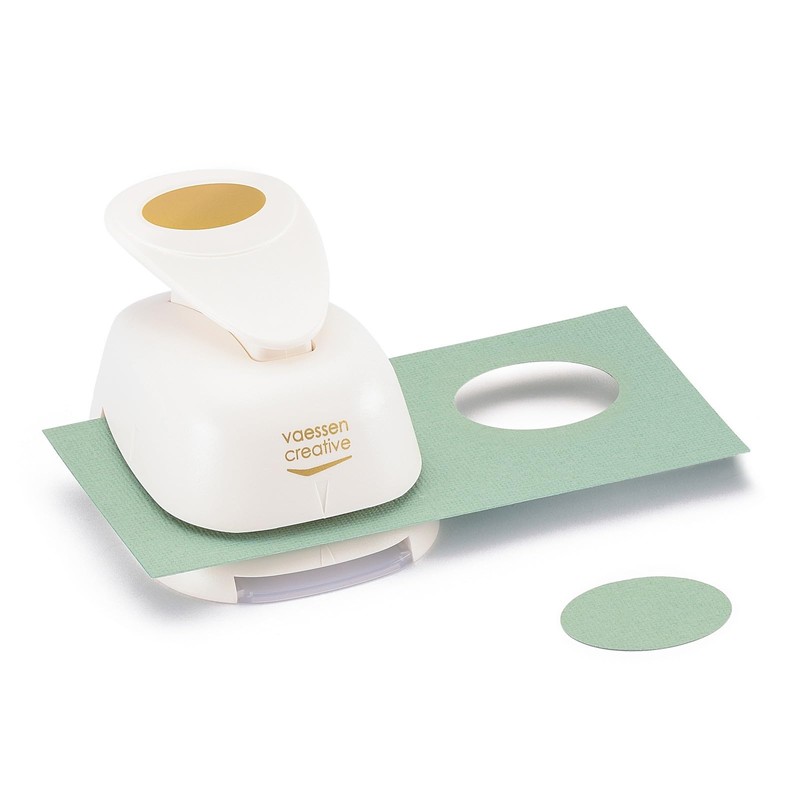 Vaessen Creative Craft Paper Punch - Oval - 1,8 x