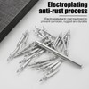 Foyscr 100 Pcs Double Head Skirting Board Nails, Seamless Invisible