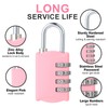 DELSWIN Small Combination Lock for Locker, 4-Digit Mini Combo Lock