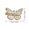 Healvian Pack of 12 Butterfly Hair Pins Metal Butterfly Hair