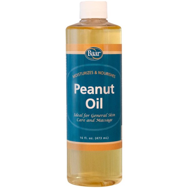 Baar Refined Peanut Oil (16 Ounces)