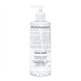Bruno Vasari The Basics Aqua Pura 500ml Cleansing Water + Sample / 브루노바사리 더 베이직스 아쿠아 퓨라 500ml 클렌징워터+샘플