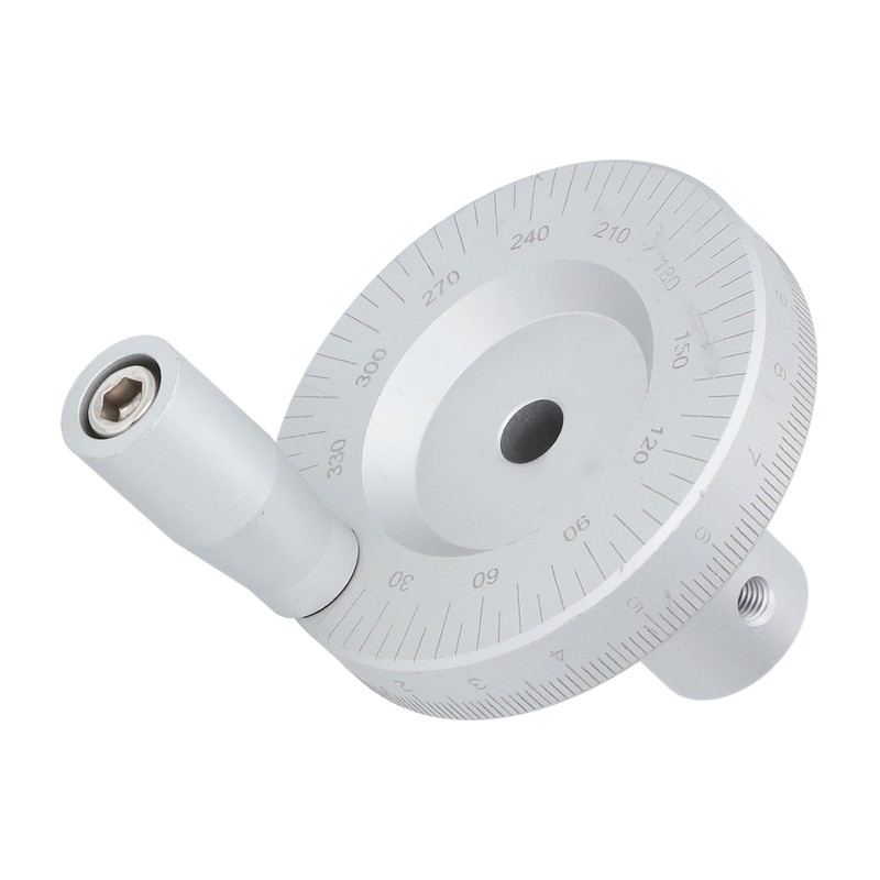 Lathe Handwheel 8mm Inner Diameter High Accuracy Aluminum Alloy Replacement