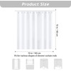 Bonhause Tropical Palm Tree Shower Curtain 72 x 72 Inch