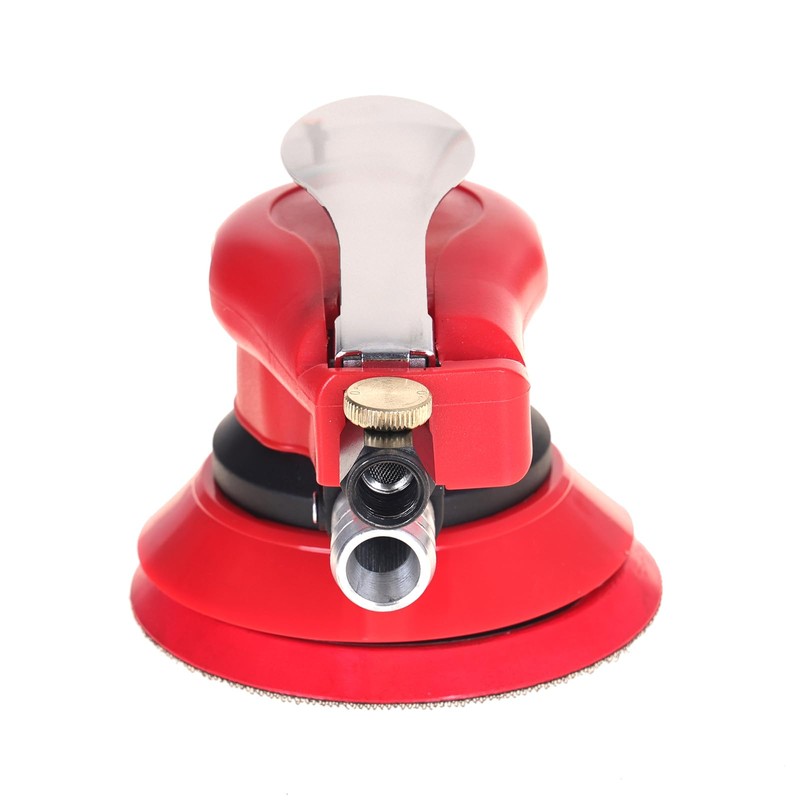 5" Air Random Orbital Sander, Professional Self-Vacuuming Pneumatic Palm Sander