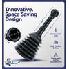 Luigi's Sink and Drain Plunger for Bathrooms, Kitchens, Sinks, Baths
