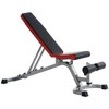Fitvids Heavy Duty Adjustable and Foldable Utility Weight Bench for