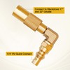 CALPOSE 1/4" RV Quick Connect Adapter for Blackstone 17 &