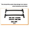 ECOTRIC Aluminum Roof Rack Cross Bars Compatible with 2009-2017 Chevy