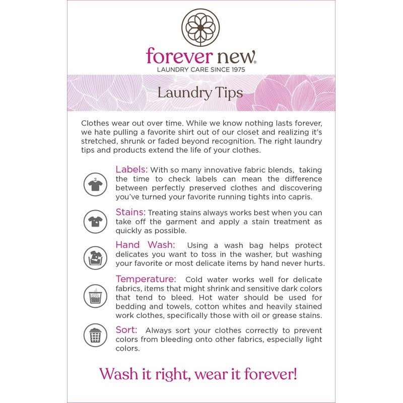 FOREVER NEW Delicate Hypoallergenic Laundry Detergent Liquid - 100 to