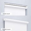 Linen Avenue Cordless 1% Solar Screen Standard Roller Shade, Shadow