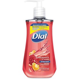 Antimicrobial Liquid Soap, 7 1/2 oz Pump Bottle, Pomegranate & Tangerine, 12/CT