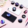 Honoson 9 Pieces Cell Phone Grip Holder Collapsible Holder Colorful