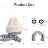 7187065 7253808 Water Softener Nozzle and Venturi Assembly Compatible with