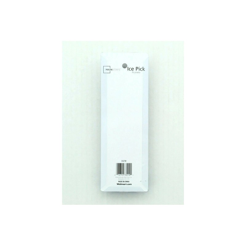 Mainstays Ice Pick Crusher Stainless Steel Hardened Steel Point Bar