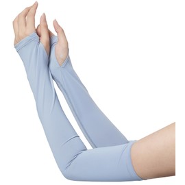Acclis al24027 Women's Arm Cover, UV Protection, UV Protection, Sun Protection, Long Finger Holes, Finger Back, Cool Feel, Cool to Touch, Quick Drying, Absorbent, Quick Drying, For Sports, Work, Golf,