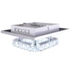 diisunbihuo Modern Crystal Chandelier 7.9 Inches Led Ceiling Light Mini