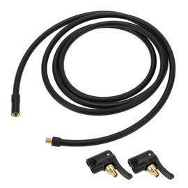 INFINAUTO Tyre Inflator Hose Car Valve Extension Hose 78.74 Inch 7.8 mm ID for Car Motorcycle Bicycle Air Pump Adapter Tyre Valve with Emptying Air Connection
