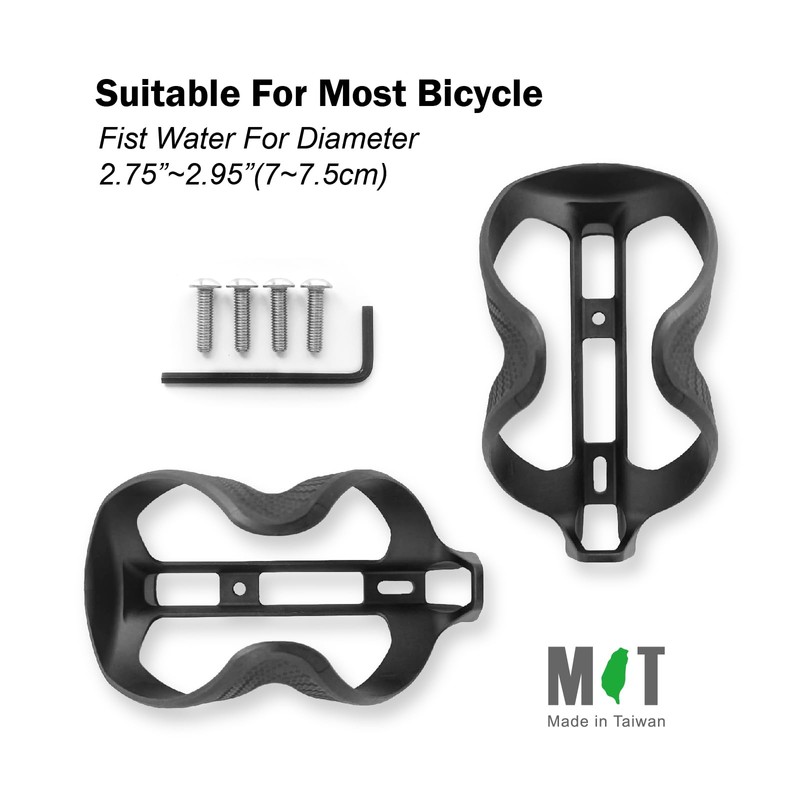 RCF Water Bottle Cage Made of 100% Recycled Carbon Fiber
