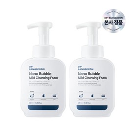 Dr. Bang Gi Won 사은품증정 닥터방기원 나노버블 마일드 클렌징폼 500mlx2 Free Gift Dr. Bang Gi Won Nano Bubble Mild Cleansing Foam 500mlx2