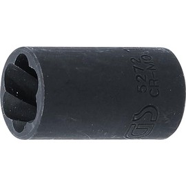 BGS 5272 | Twist Socket (Spiral Profile) / Screw Extractor | 10 mm (3/8") Drive | 12 mm