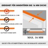 Door Closer No Drilling, MARIE Door Closer Automatic for Light