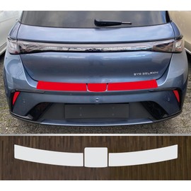 Compatible with BYD Dolphin from 2021, Perfect Fit Paint Protection Film, Bumper Protection, Transparent