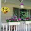 DINGEE Vinyl Fence Hooks 2x6 inch, Patio Light Hangers -
