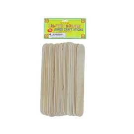 Jumbo Natural Craft Sticks