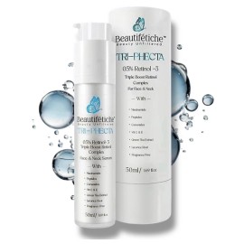 Beautifétiche TRI-PHECTA Retinol-3 Serum + 1% Niacinamide Anti-aging For Wrinkles & Dark Spots
