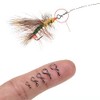 Greatfishing フライフィッシングスナップ 200個 ステンレススチール クイックチェンジ 高速イージー フライフックスナップ 5サイズ コンボフックスナップ