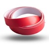 Pickleball Effect Edge Guard Tape Narrow Width Neon Red