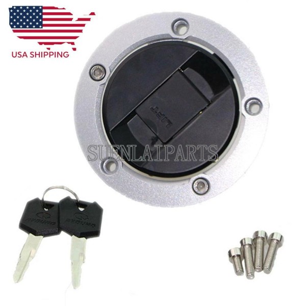 Unbranded Fuel Gas Cap Cover Lock Keys For Suzuki GSXR