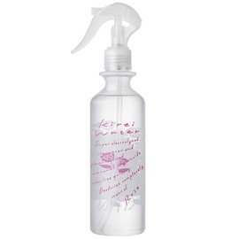 キレイウォーター ローズ 300mL 天然由来成分100% 超電解イオン水 消臭 除菌 ウイルス除去 ダニよけ スプレー