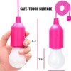 8PCS Portable LED Bulb Light Battery Operated Pull Rope Lamp