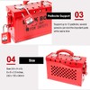 WISAMIC Group Lockout Tagout Lock Box: with 13 Slots Portable